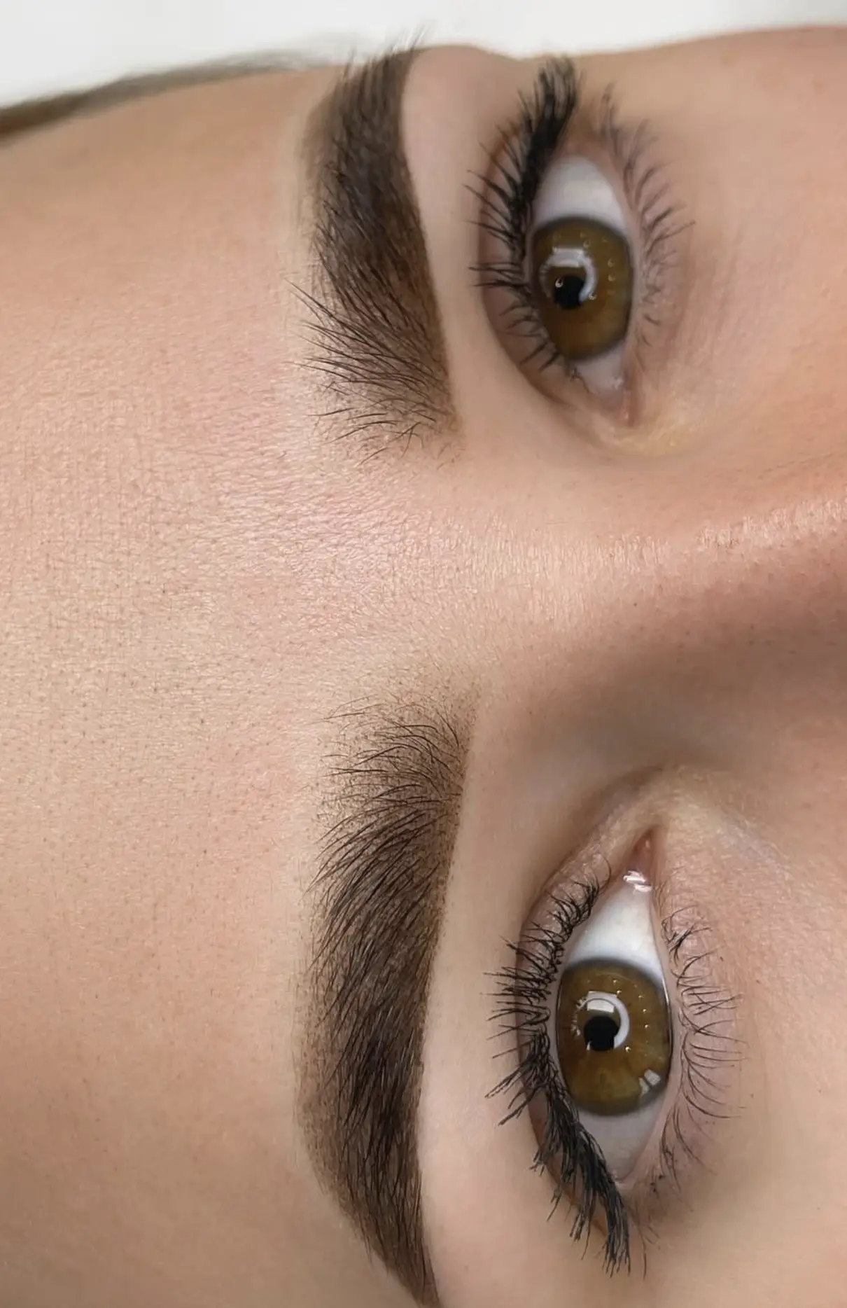 ombre brows healing process