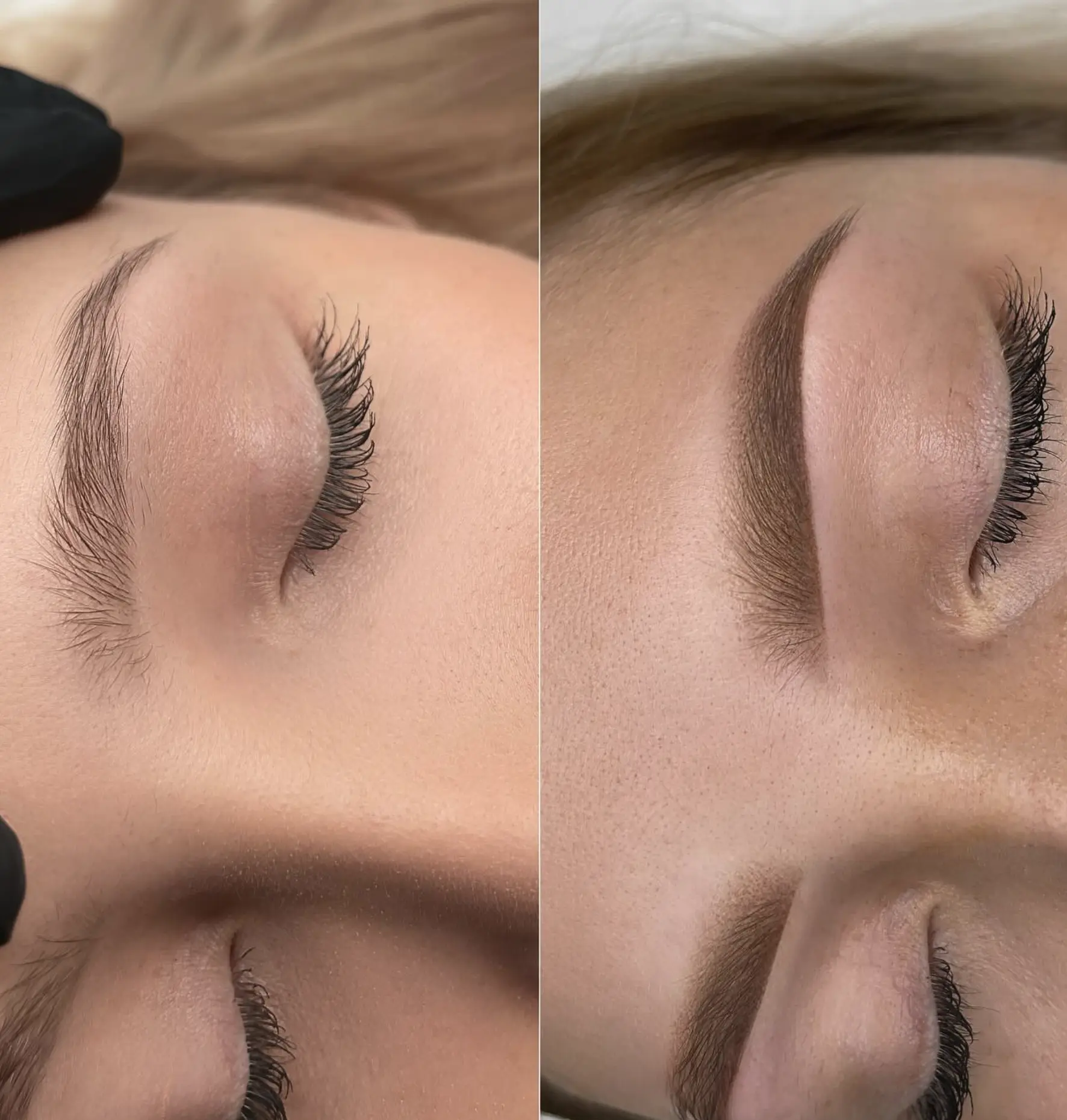 ombre brows tattoo